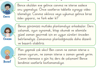 2. Sınıf Hayat Bilgisi Ders Kitabı Sayfa 40-41-42-43 Cevapları 1. Kitap