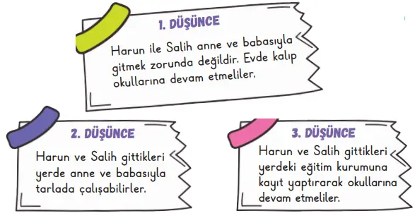 3. Sınıf Hayat Bilgisi Ders Kitabı Sayfa 36 Cevapları 3. Sınıf Hayat Bilgisi Ders Kitabı Sayfa 36 Cevapları