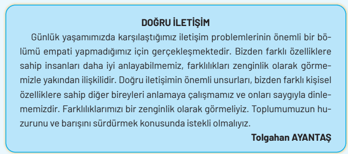 4. Sınıf Sosyal Bilgiler Ders Kitabı Sayfa 27 Cevapları