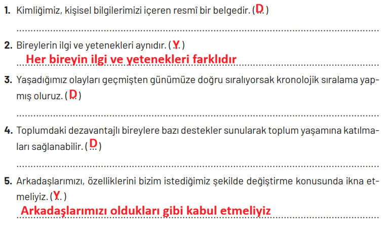 4. Sınıf Sosyal Bilgiler Ders Kitabı Sayfa 31 Cevapları 4. Sınıf Sosyal Bilgiler Ders Kitabı Sayfa 31 Cevapları
