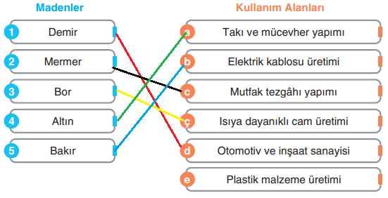 4. Sınıf Fen Bilimleri Ders Kitabı Sayfa 52 Cevapları