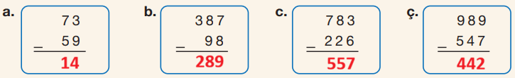 4. Sınıf Matematik Ders Kitabı Sayfa 42 Cevapları 4. Sınıf Matematik Ders Kitabı Sayfa 42 Cevapları
