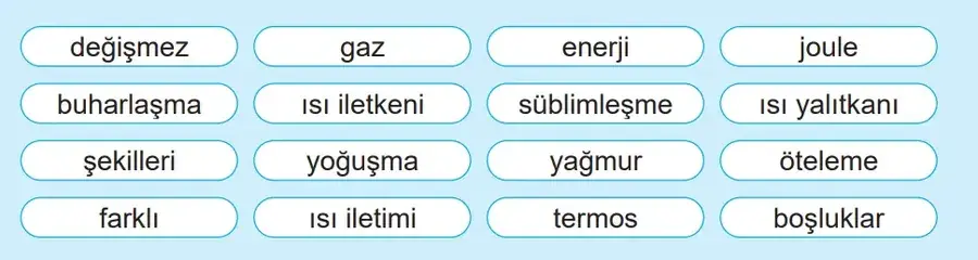 5. Sınıf Fen Bilimleri Ders Kitabı Sayfa 96 Cevapları MEB Yayınları 5. Sınıf Fen Bilimleri Ders Kitabı Sayfa 96 Cevapları MEB Yayınları