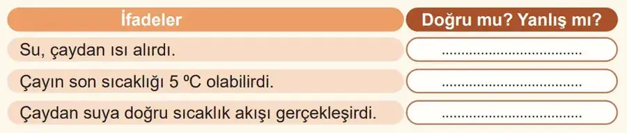 5. Sınıf Fen Bilimleri Ders Kitabı Sayfa 98 Cevapları MEB Yayınları 5. Sınıf Fen Bilimleri Ders Kitabı Sayfa 98 Cevapları MEB Yayınları