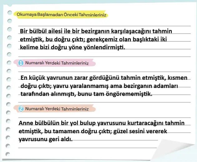 5. Sınıf Türkçe Ders Kitabı Sayfa 22 Cevapları 5. Sınıf Türkçe Ders Kitabı Sayfa 22 Cevapları