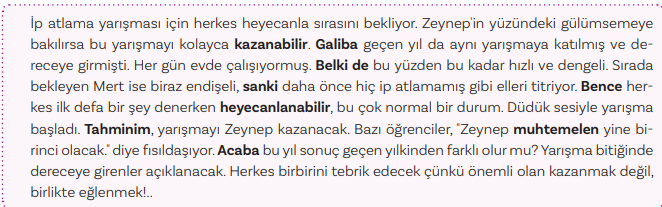 5. Sınıf Türkçe Ders Kitabı Sayfa 56 Cevapları 5. Sınıf Türkçe Ders Kitabı Sayfa 56 Cevapları