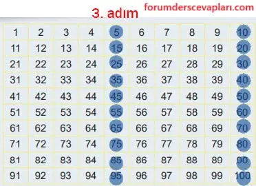 6. Sınıf Matematik Ders Kitabı Sayfa 39 Cevapları 3.adım