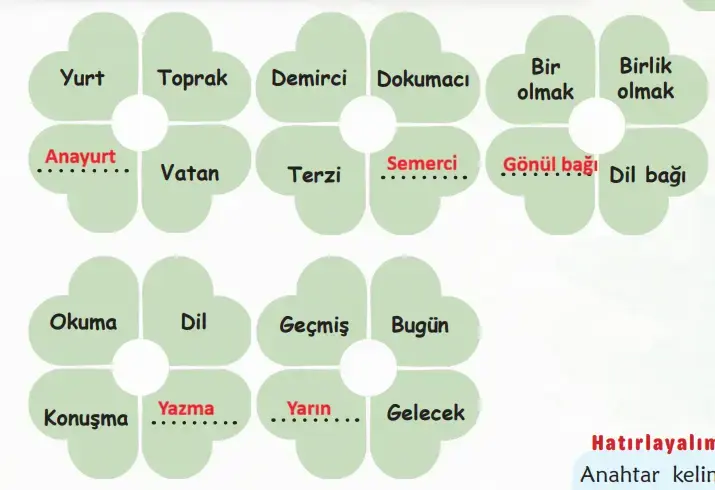6. Sınıf Türkçe Ders Kitabı Sayfa 27 Cevapları 6. Sınıf Türkçe Ders Kitabı Sayfa 27 Cevapları