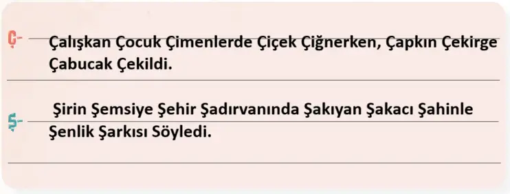 6. Sınıf Türkçe Ders Kitabı Sayfa 21 Cevapları