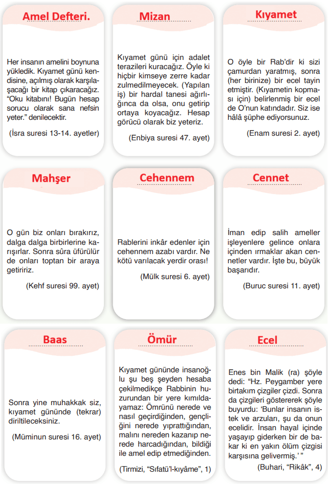 7. Sınıf Din Kültürü Ders Kitabı Sayfa 23-24 Cevapları 7. Sınıf Din Kültürü Ders Kitabı Sayfa 23-24 Cevapları