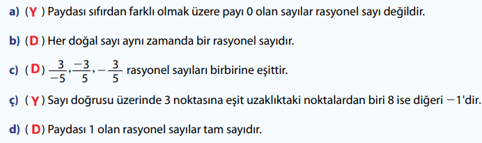 7. Sınıf Matematik Ders Kitabı Sayfa 39 Cevapları