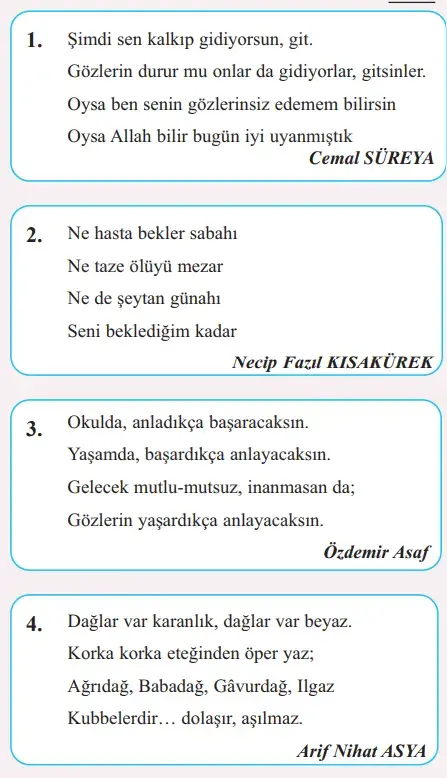 8. Sınıf Türkçe Ders Kitabı Sayfa 226 Cevapları Hecce Yayıncılık