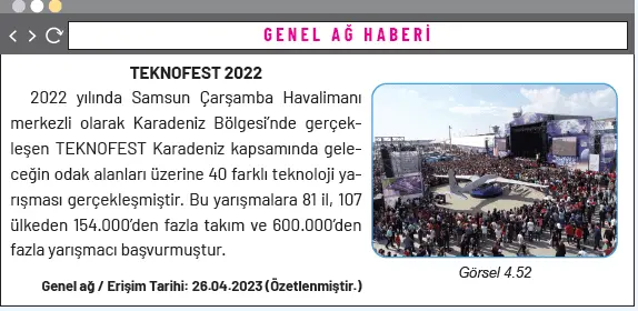 4. Sınıf Sosyal Bilgiler Ders Kitabı Sayfa 114-115-116-117 Cevapları