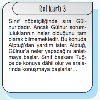 Rol Kartı 3 Rol Kartı 3