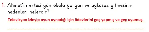 2. Sınıf Hayat Bilgisi Ders Kitabı Sayfa 21 Cevapları 1. Kitap
