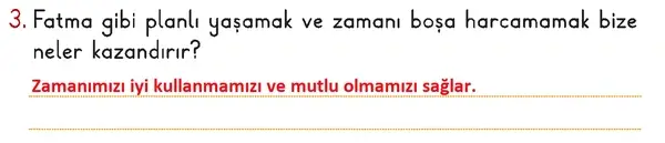 2. Sınıf Hayat Bilgisi Ders Kitabı Sayfa 21 Cevapları 1. Kitap