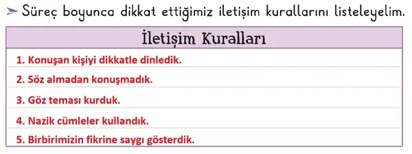 2. Sınıf Hayat Bilgisi Ders Kitabı Sayfa 26 Cevapları 1. Kitap