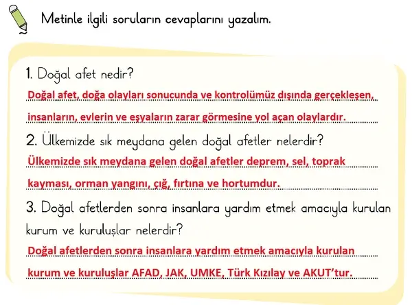 2. Sınıf Türkçe Ders Kitabı Sayfa 127 Cevapları 1. Kitap 2. Sınıf Türkçe Ders Kitabı Sayfa 127 Cevapları 1. Kitap