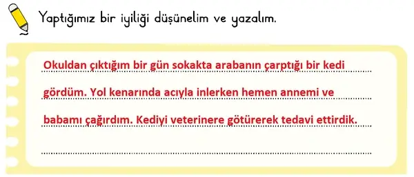 2. Sınıf Türkçe Ders Kitabı Sayfa 23 Cevapları 1. Kitap