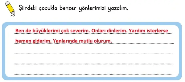 2. Sınıf Türkçe Ders Kitabı Sayfa 32 Cevapları 1. Kitap