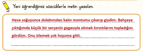 2. Sınıf Türkçe Ders Kitabı Sayfa 44 Cevapları 1. Kitap