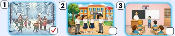 3. Sınıf İngilizce Ders Kitabı Sayfa 58-59-60-61. Cevapları