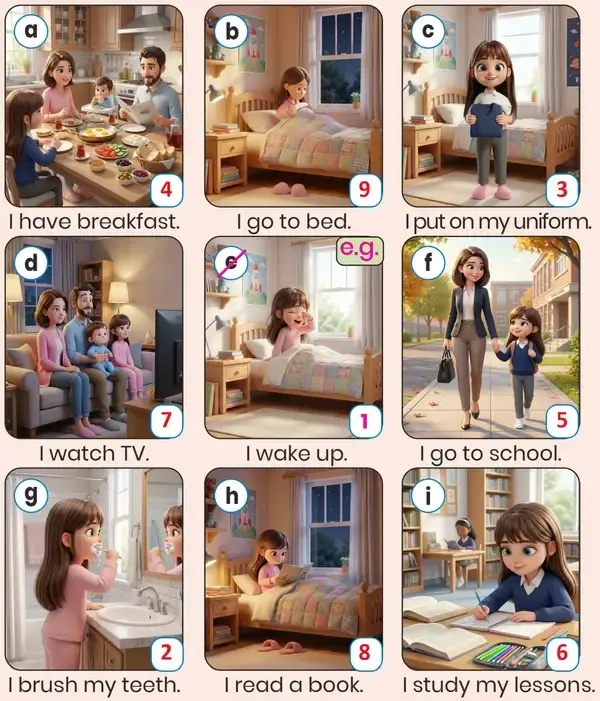 3. Sınıf İngilizce Ders Kitabı Sayfa 82 Cevapları