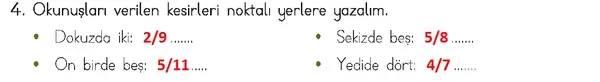 3. Sınıf Matematik Ders Kitabı Sayfa 105 Cevapları Birinci Kitap