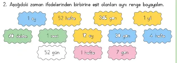 3. Sınıf Matematik Ders Kitabı Sayfa 123 Cevapları 3. Sınıf Matematik Ders Kitabı Sayfa 123 Cevapları