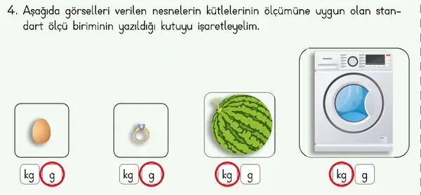 3. Sınıf Matematik Ders Kitabı Sayfa 126-127-128-129 Cevapları 1. Kitap