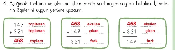 3. Sınıf Matematik Ders Kitabı Sayfa 191 Cevapları 3. Sınıf Matematik Ders Kitabı Sayfa 191 Cevapları