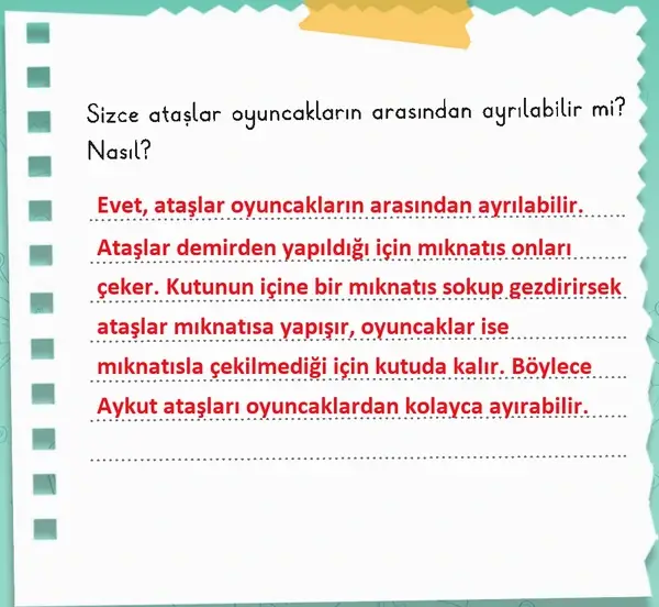 3. Sınıf Fen Bilimleri Ders Kitabı Sayfa 119 Cevapları 1. Kitap