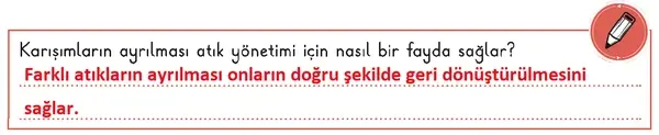 3. Sınıf Fen Bilimleri Ders Kitabı Sayfa 133 Cevapları 1. Kitap