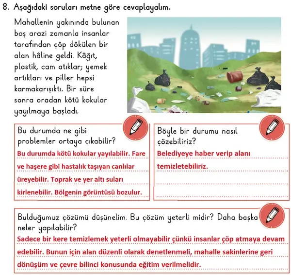 3. Sınıf Fen Bilimleri Ders Kitabı Sayfa 139 Cevapları 1. Kitap 3. Sınıf Fen Bilimleri Ders Kitabı Sayfa 139 Cevapları 1. Kitap