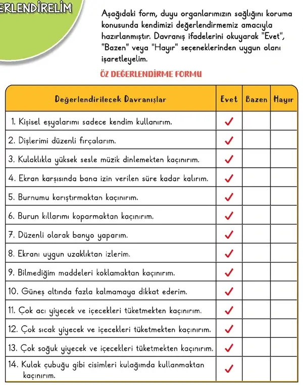 3. Sınıf Fen Bilimleri Ders Kitabı Sayfa 68 Cevapları 1. Kitap