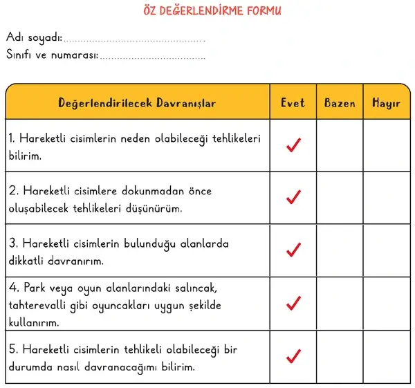 3. Sınıf Fen Bilimleri Ders Kitabı Sayfa 27 Cevapları 2. Kitap
