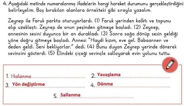 3. Sınıf Fen Bilimleri Ders Kitabı Sayfa 37 Cevapları 2. Kitap 3. Sınıf Fen Bilimleri Ders Kitabı Sayfa 37 Cevapları 2. Kitap