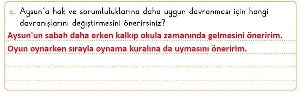 3. Sınıf Hayat Bilgisi Ders Kitabı Sayfa 40 Cevapları 1. Kitap 3. Sınıf Hayat Bilgisi Ders Kitabı Sayfa 40 Cevapları 1. Kitap