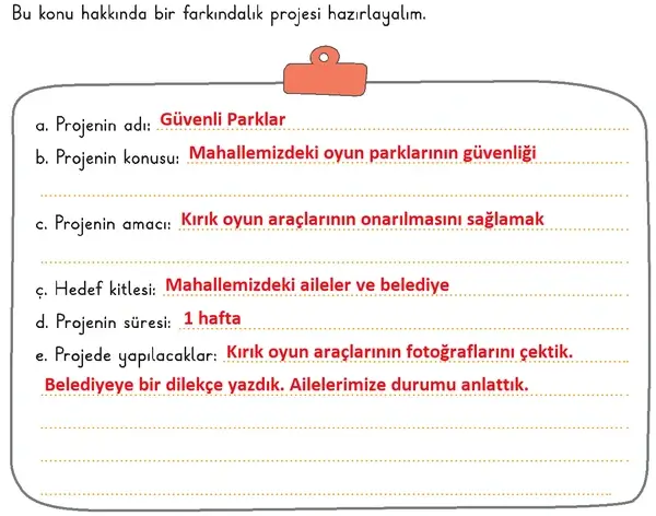 3. Sınıf Hayat Bilgisi Ders Kitabı Sayfa 41 Cevapları 1. Kitap 3. Sınıf Hayat Bilgisi Ders Kitabı Sayfa 41 Cevapları 1. Kitap