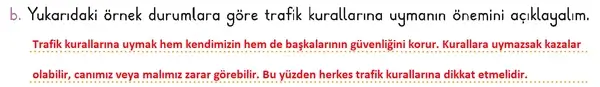 3. Sınıf Hayat Bilgisi Ders Kitabı Sayfa 73 Cevapları 1. Kitap