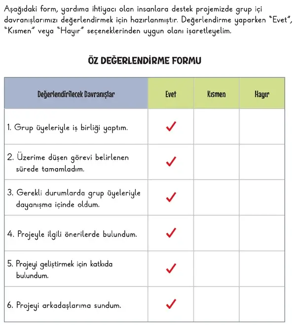3. Sınıf Hayat Bilgisi Ders Kitabı Sayfa 91-92 Cevapları 1. Kitap