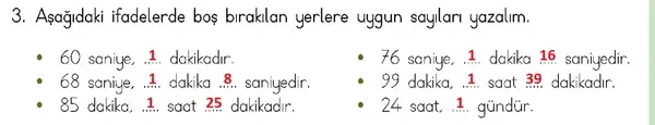 3. Sınıf Matematik Ders Kitabı Sayfa 123 Cevapları Birinci Kitap 3. Sınıf Matematik Ders Kitabı Sayfa 123 Cevapları Birinci Kitap