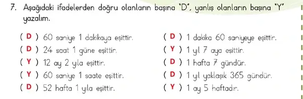 3. Sınıf Matematik Ders Kitabı Sayfa 155 Cevapları 3. Sınıf Matematik Ders Kitabı Sayfa 155 Cevapları