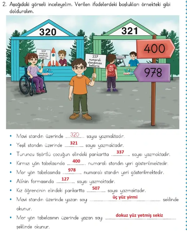 3. Sınıf Matematik Ders Kitabı Sayfa 17 Cevapları 3. Sınıf Matematik Ders Kitabı Sayfa 17 Cevapları