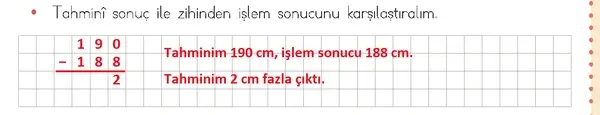 3. Sınıf Matematik Ders Kitabı Sayfa 179 Cevapları Birinci Kitap