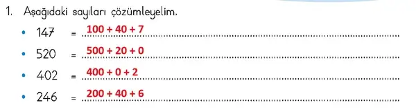 3. Sınıf Matematik Ders Kitabı Sayfa 25 Cevapları 3. Sınıf Matematik Ders Kitabı Sayfa 25 Cevapları