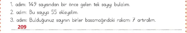 3. Sınıf Matematik Ders Kitabı Sayfa 54 Cevapları 2. Kitap