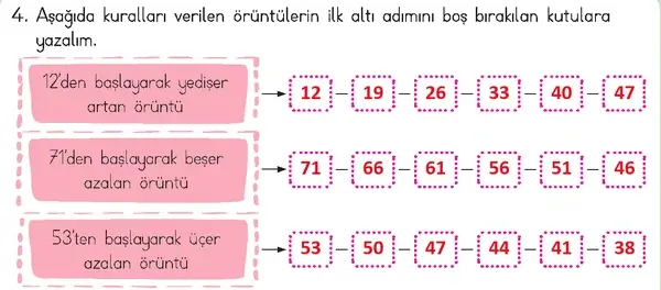 3. Sınıf Matematik Ders Kitabı Sayfa 73 Cevapları 3. Sınıf Matematik Ders Kitabı Sayfa 73 Cevapları