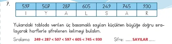 3. Sınıf Matematik Ders Kitabı Sayfa 81 Cevapları 3. Sınıf Matematik Ders Kitabı Sayfa 81 Cevapları
