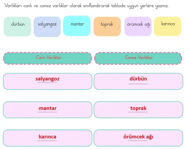 3. Sınıf Türkçe Ders Kitabı Sayfa 102-103-104-105-106 Cevapları 1. Kitap